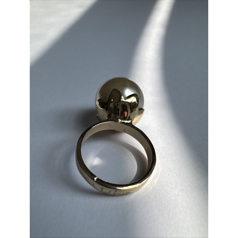 Christian Dior Muse En Dior Pearl Tribal Ring - Picture 3 of 4